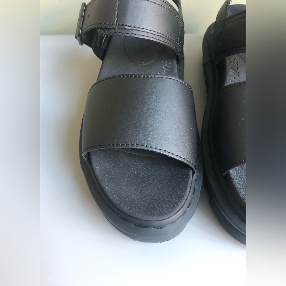 Dr. Martens Voss Leather Platform Sandals Size: US Womens 8 - Picture 6 of 15